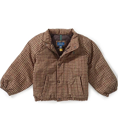Polo Ralph Lauren Little Boys Long Sleeve Plaid Tweed Jacket