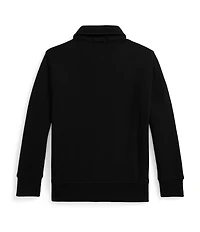 Polo Ralph Lauren Little Boys Long-Sleeve Quarter-Zip Fleece Pullover