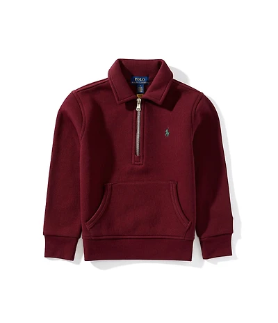 Polo Ralph Lauren Little Boys Long-Sleeve Quarter-Zip Fleece Pullover