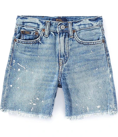 Polo Ralph Lauren Little Boys Lynwood Relaxed Fit Cutoff Denim Shorts