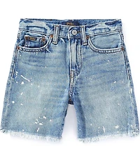 Polo Ralph Lauren Little Boys Lynwood Relaxed Fit Cutoff Denim Shorts