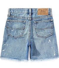 Polo Ralph Lauren Little Boys Lynwood Relaxed Fit Cutoff Denim Shorts