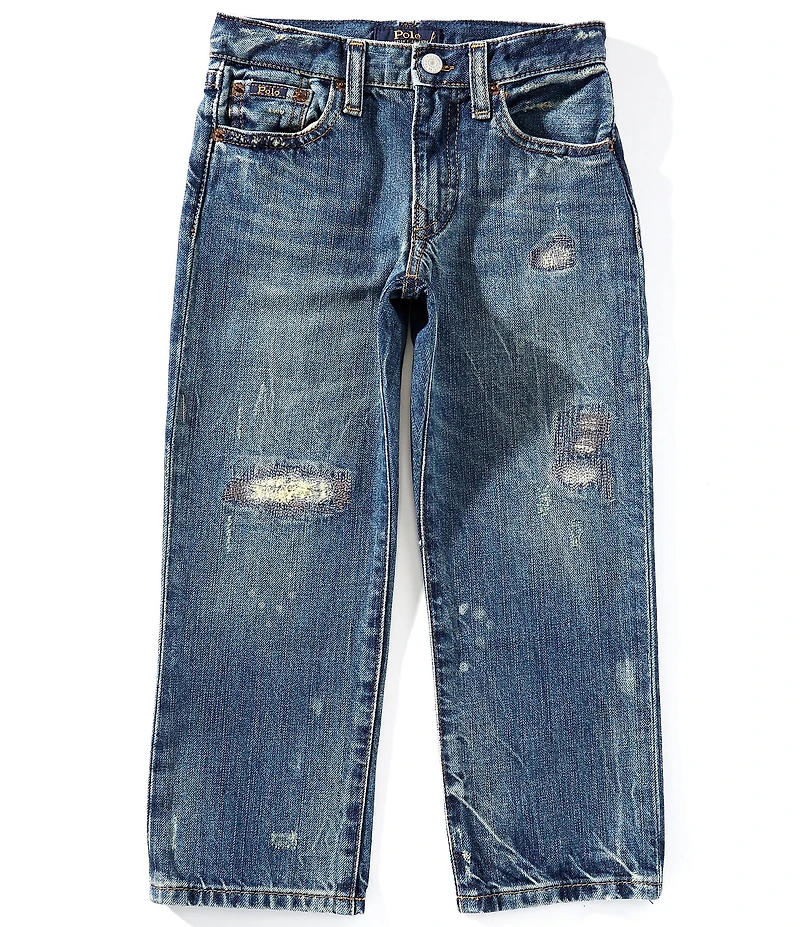 Polo Ralph Lauren Little Boys Lynwood Relaxed Fit Distressed Jeans