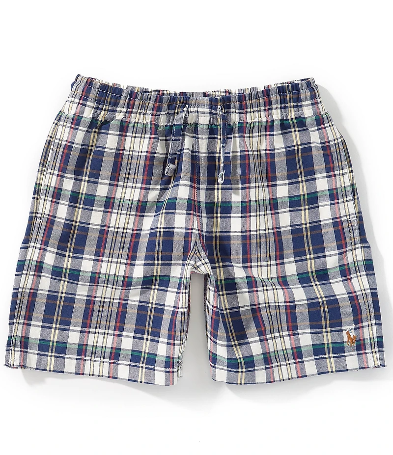 Polo Ralph Lauren Little Boys Plaid Big Fit Oxford Shorts