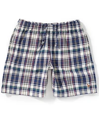 Polo Ralph Lauren Little Boys Plaid Big Fit Oxford Shorts