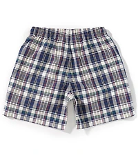 Polo Ralph Lauren Little Boys Plaid Big Fit Oxford Shorts