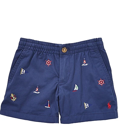 Polo Ralph Lauren Little Boys Prepster Nautical-Inspired Stretch Twill Shorts