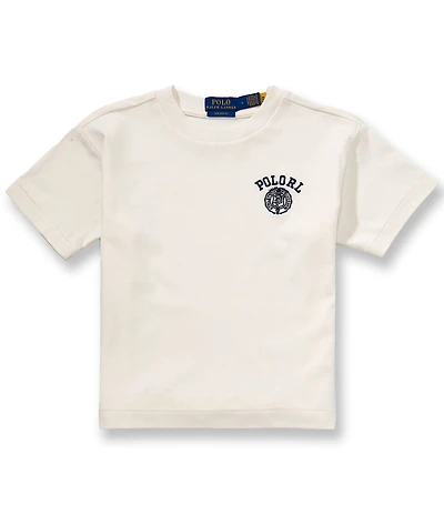 Polo Ralph Lauren Little Boys Short Sleeve Oversized Heavyweight Jersey T-Shirt
