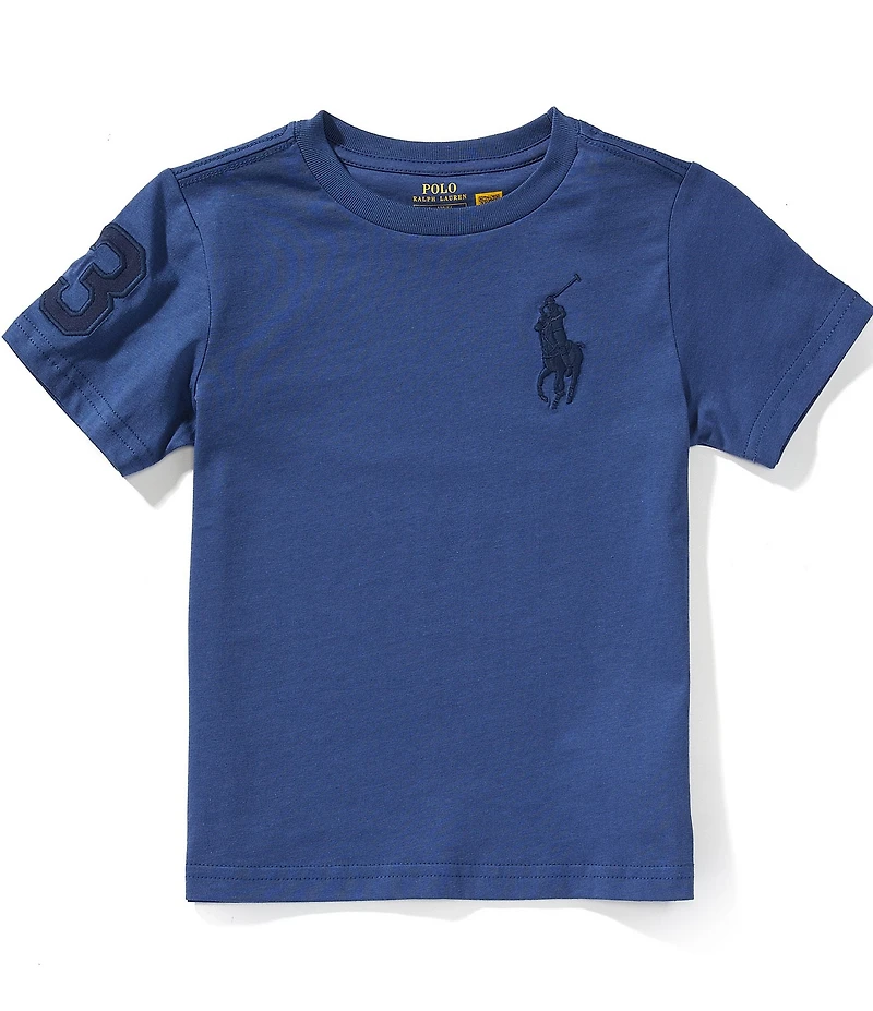 Polo Ralph Lauren Little Boys Short Sleeve Big Pony Jersey T-Shirt