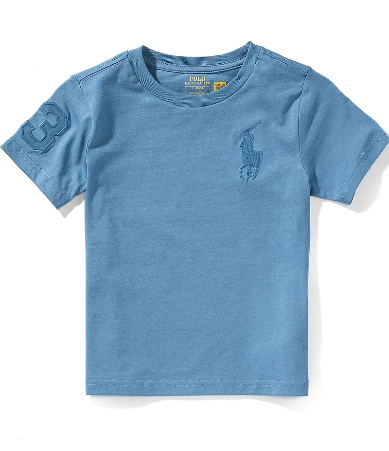 Polo Ralph Lauren Little Boys Short Sleeve Big Pony Jersey T-Shirt