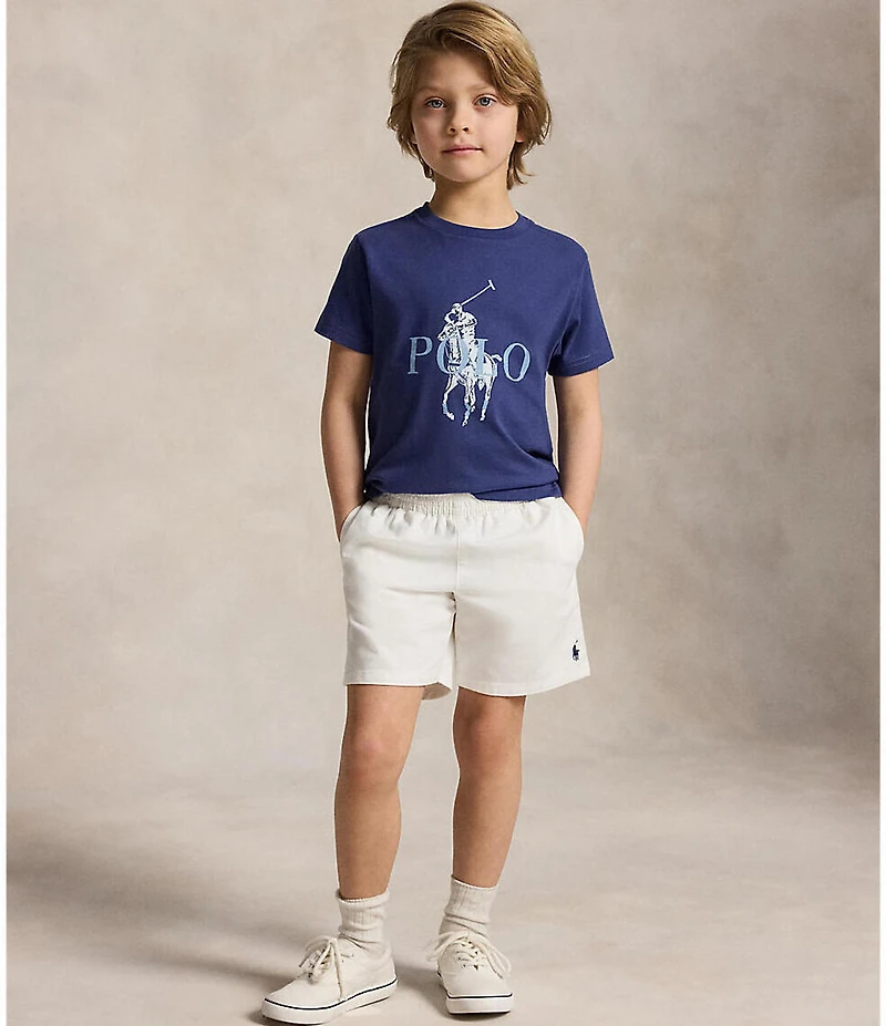 Polo Ralph Lauren Little Boys Short-Sleeve Big Pony Jersey T-Shirt
