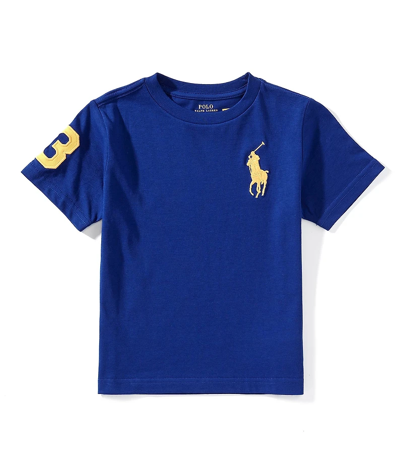 Polo Ralph Lauren Little Boys Short-Sleeve Big Pony Jersey T-Shirt
