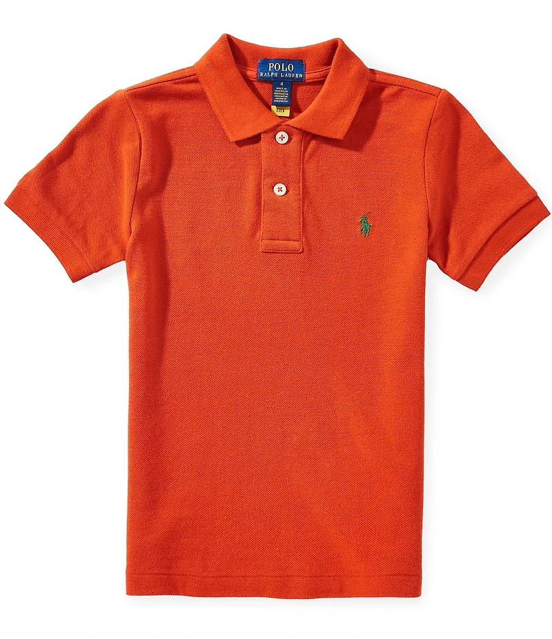 Polo Ralph Lauren Little Boys Short Sleeve Iconic Mesh Polo Shirt