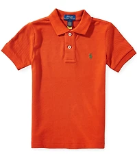 Polo Ralph Lauren Little Boys Short Sleeve Iconic Mesh Polo Shirt
