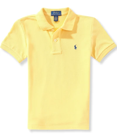 Polo Ralph Lauren Little Boys Short Sleeve Iconic Mesh Polo Shirt