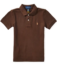 Polo Ralph Lauren Little Boys Short Sleeve Iconic Mesh Polo Shirt