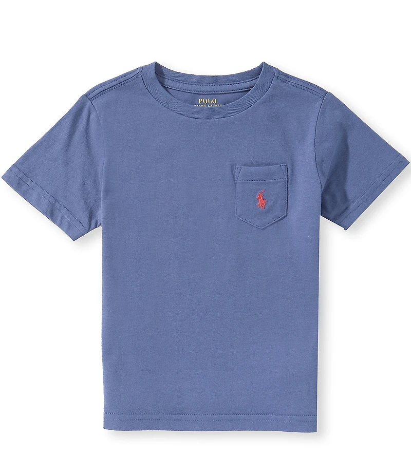 Polo Ralph Lauren Little Boys Short-Sleeve Jersey Pocket Tee