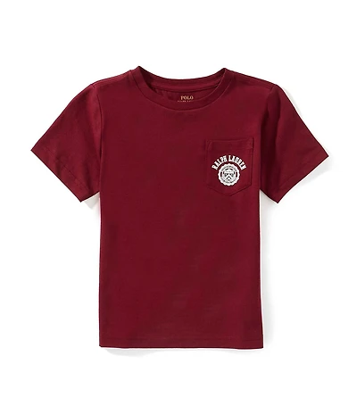 Polo Ralph Lauren Little Boys Short Sleeve Logo Jersey T-Shirt