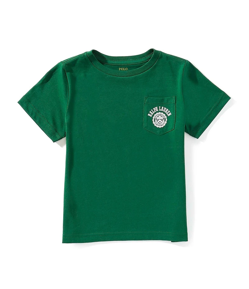 Polo Ralph Lauren Little Boys Short Sleeve Logo Jersey T-Shirt