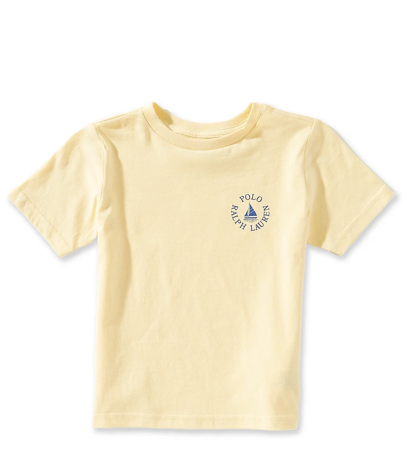 Polo Ralph Lauren Little Boys Short Sleeve Logo Jersey T-Shirt