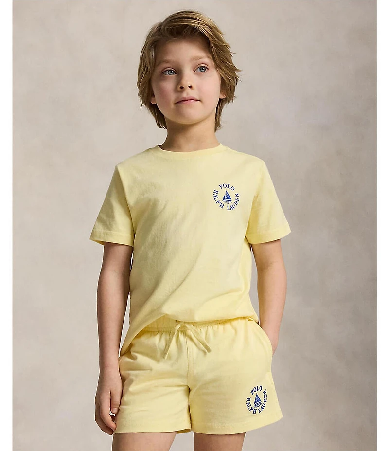 Polo Ralph Lauren Little Boys Short Sleeve Logo Jersey T-Shirt