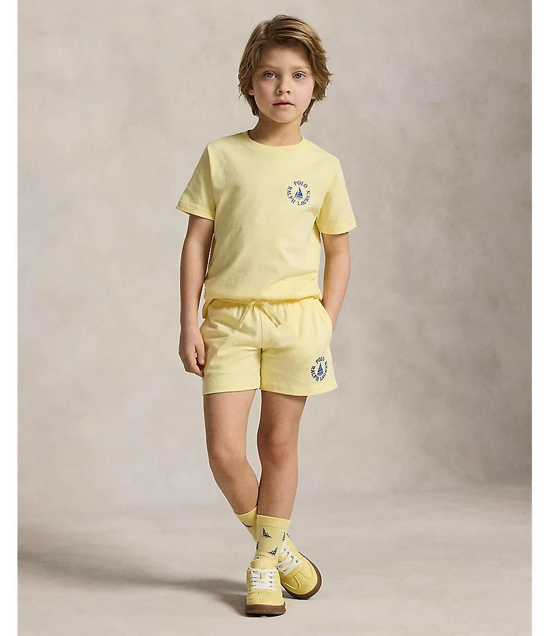 Polo Ralph Lauren Little Boys Short Sleeve Logo Jersey T-Shirt