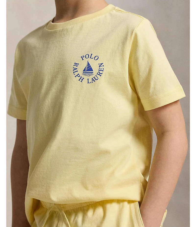 Polo Ralph Lauren Little Boys Short Sleeve Logo Jersey T-Shirt