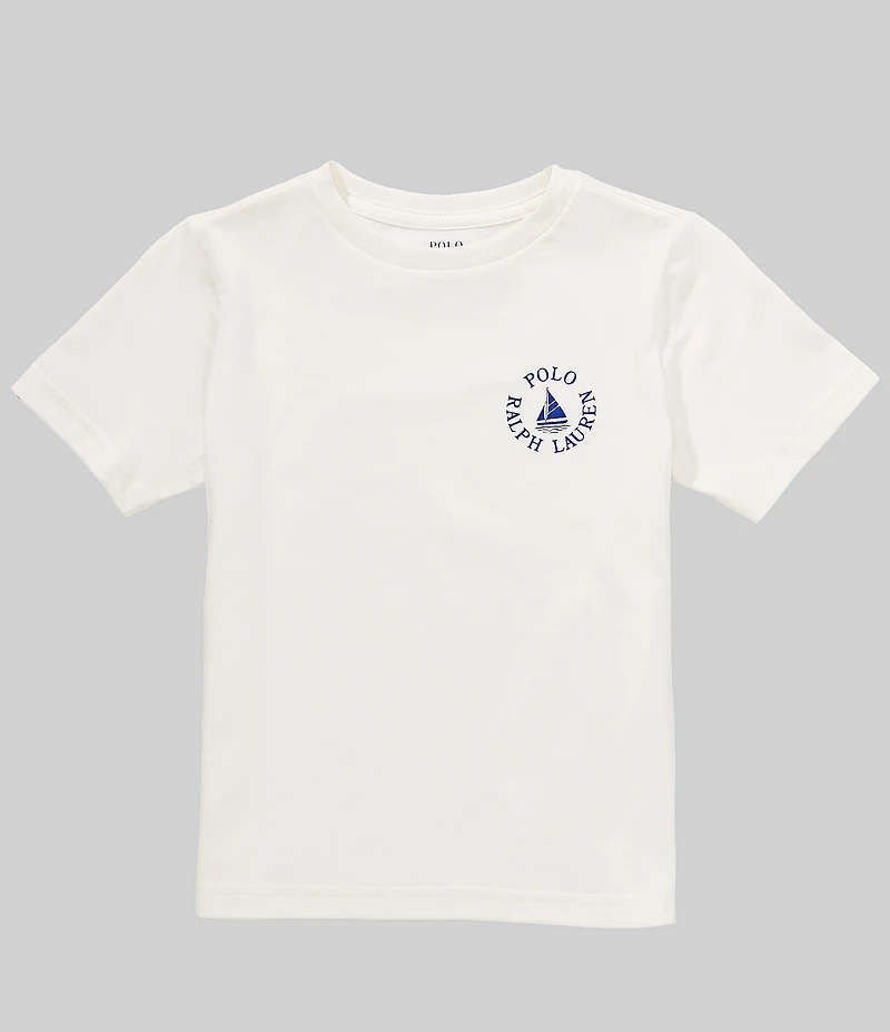 Polo Ralph Lauren Little Boys Short Sleeve Logo Jersey T-Shirt