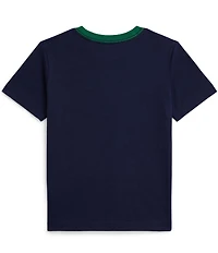 Polo Ralph Lauren Little Boys Short Sleeve Logo Jersey T-Shirt