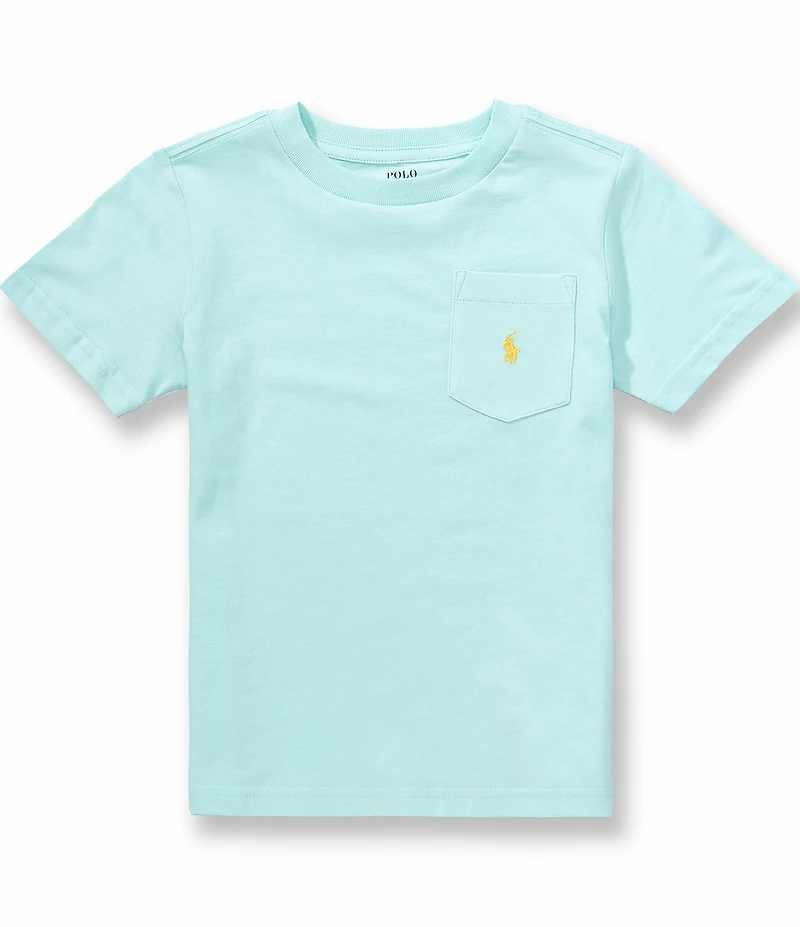 Polo Ralph Lauren Little Boys Short-Sleeve Pocket Jersey T-Shirt