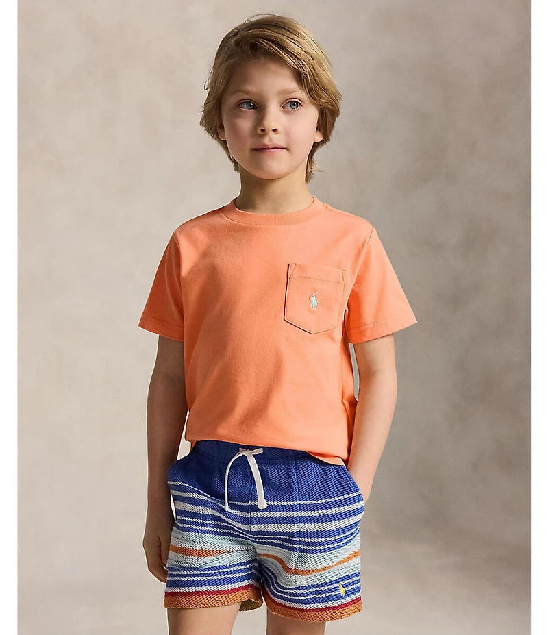 Polo Ralph Lauren Little Boys Short-Sleeve Pocket Jersey T-Shirt