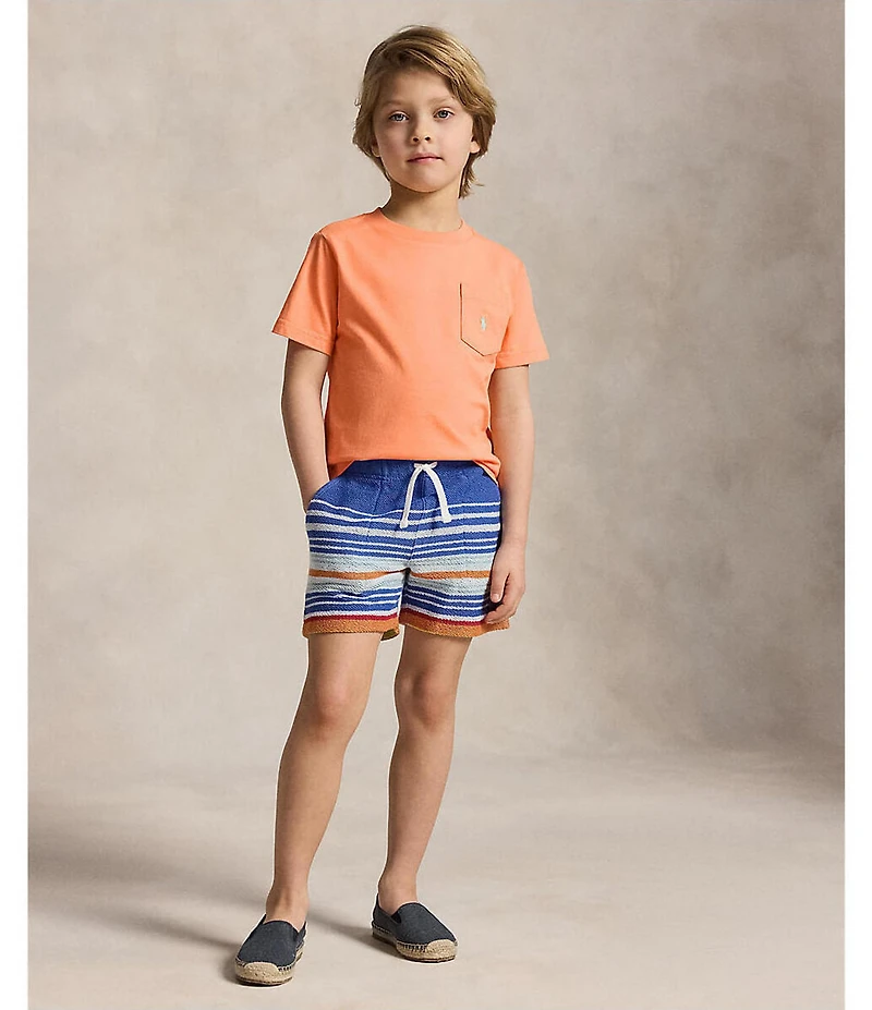 Polo Ralph Lauren Little Boys Short-Sleeve Pocket Jersey T-Shirt