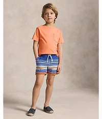 Polo Ralph Lauren Little Boys Short-Sleeve Pocket Jersey T-Shirt