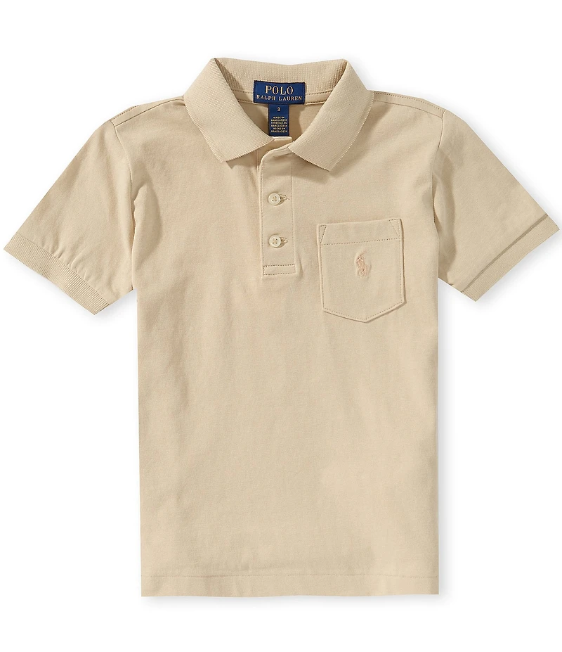 Polo Ralph Lauren Little Boys Short-Sleeve Pocket Polo Shirt