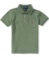 Polo Ralph Lauren Little Boys Short-Sleeve Pocket Polo Shirt
