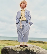 Polo Ralph Lauren Little Boys Short Sleeve Sailboat Print Mesh Polo Shirt