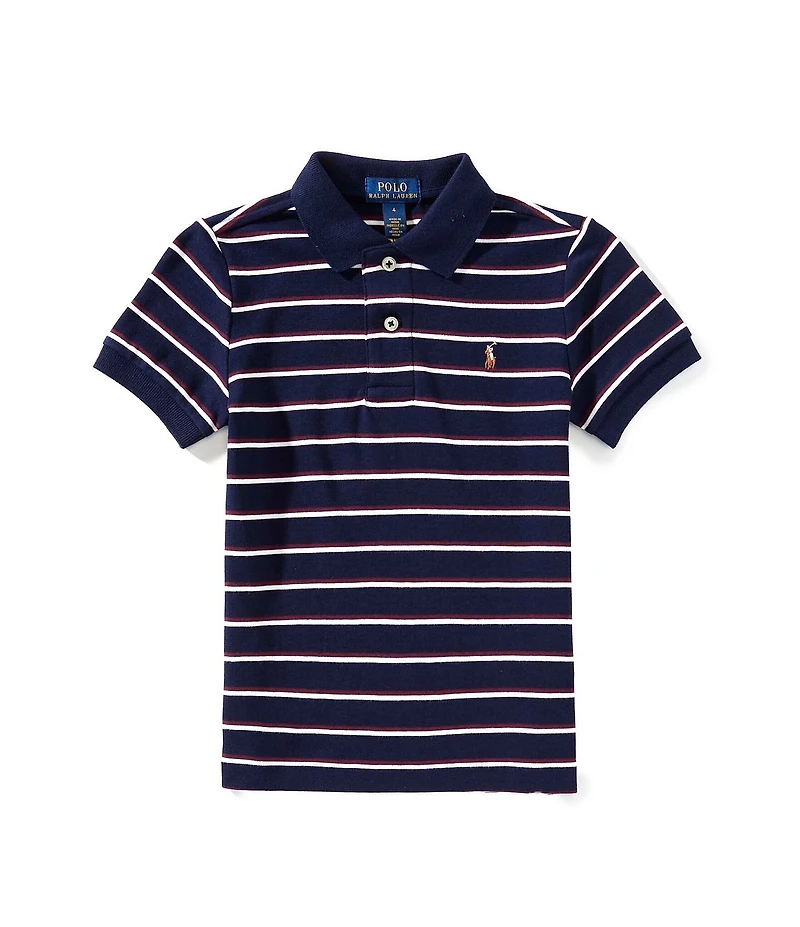 Polo Ralph Lauren Little Boys Short-Sleeve Striped Polo Shirt