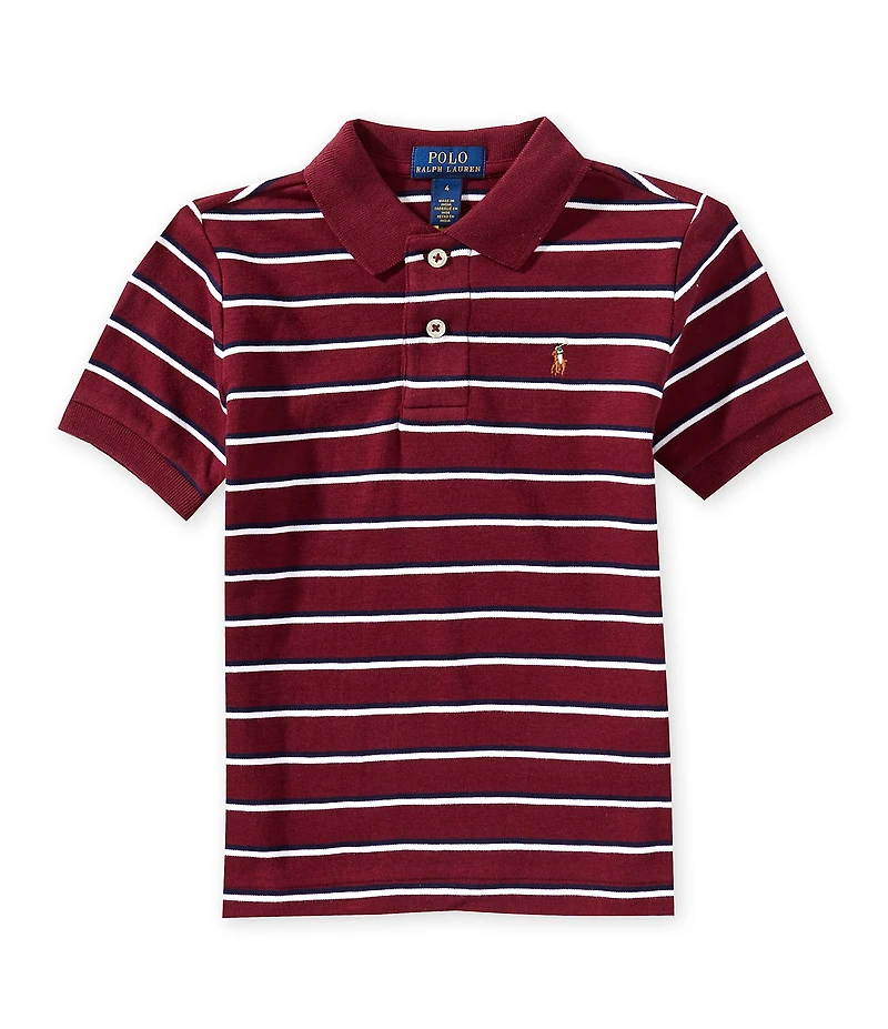 Polo Ralph Lauren Little Boys Short-Sleeve Striped Polo Shirt
