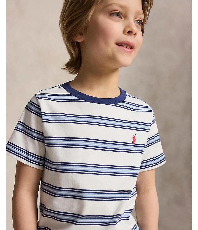Polo Ralph Lauren Little Boys Short-Sleeve Striped T-Shirt