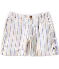Polo Ralph Lauren Little Boys Striped French Terry Shorts
