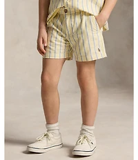 Polo Ralph Lauren Little Boys Striped French Terry Shorts