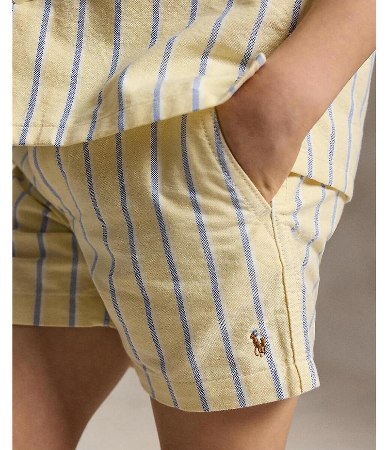 Polo Ralph Lauren Little Boys Striped French Terry Shorts