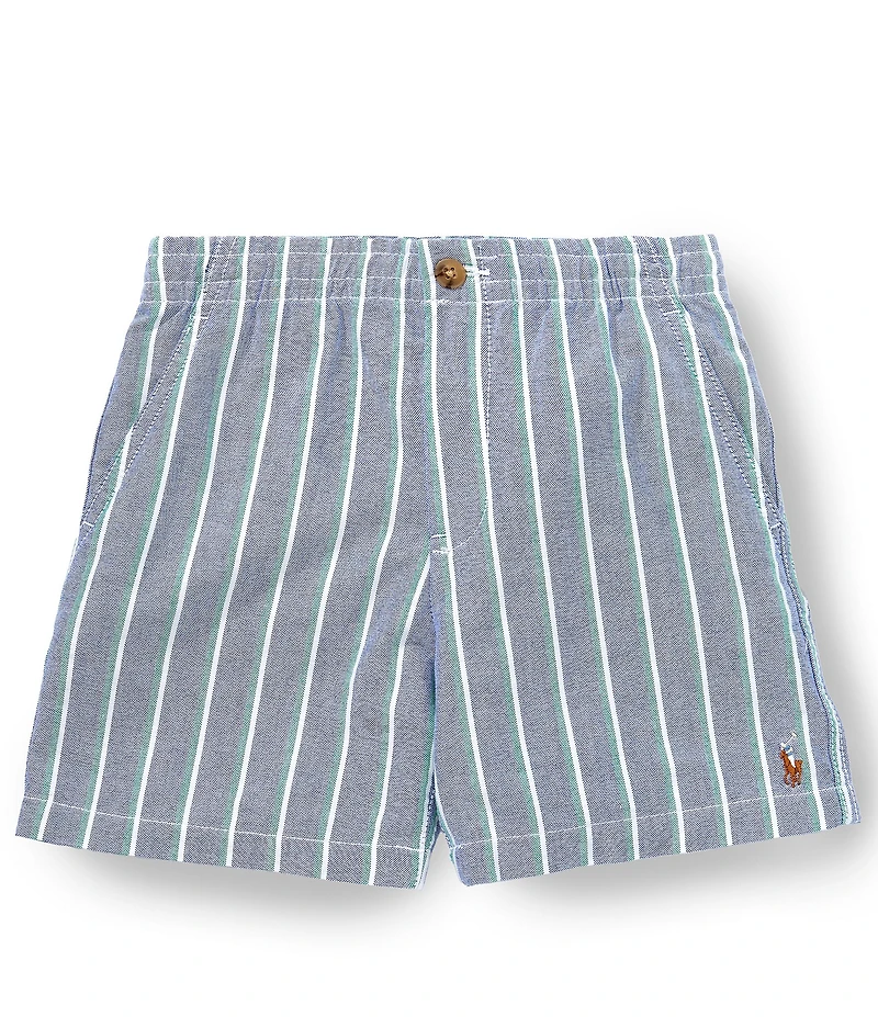 Polo Ralph Lauren Little Boys Striped French Terry Shorts