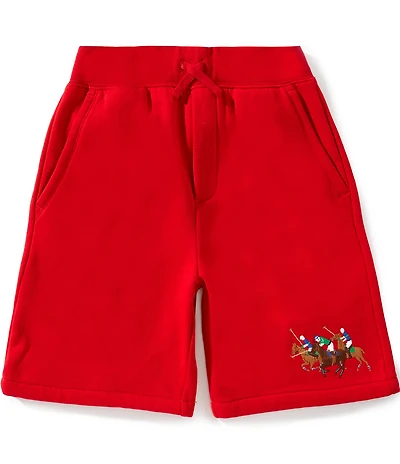 Polo Ralph Lauren Little Boys Triple-Pony Fleece Shorts