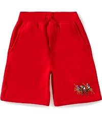 Polo Ralph Lauren Little Boys Triple-Pony Fleece Shorts