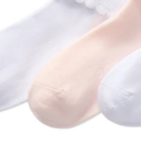 Polo Ralph Lauren Little Girls Scalloped Edge Turn Cuff 3-Pack