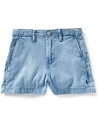 Polo Ralph Lauren Little Girls Denim Shorts