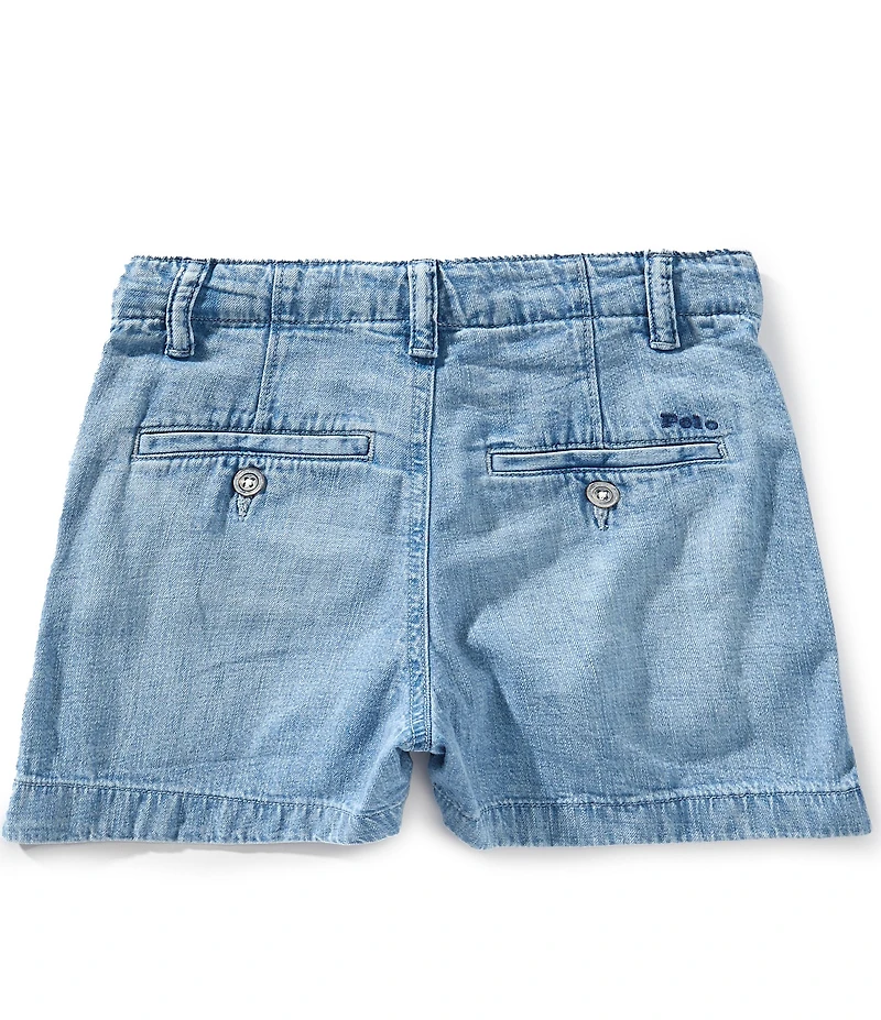 Polo Ralph Lauren Little Girls Denim Shorts