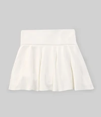 Polo Ralph Lauren Little Girls Flounced Stretch Ponte Skort