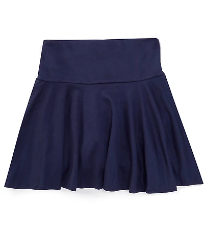 Polo Ralph Lauren Little Girls Flounced Stretch Ponte Skort
